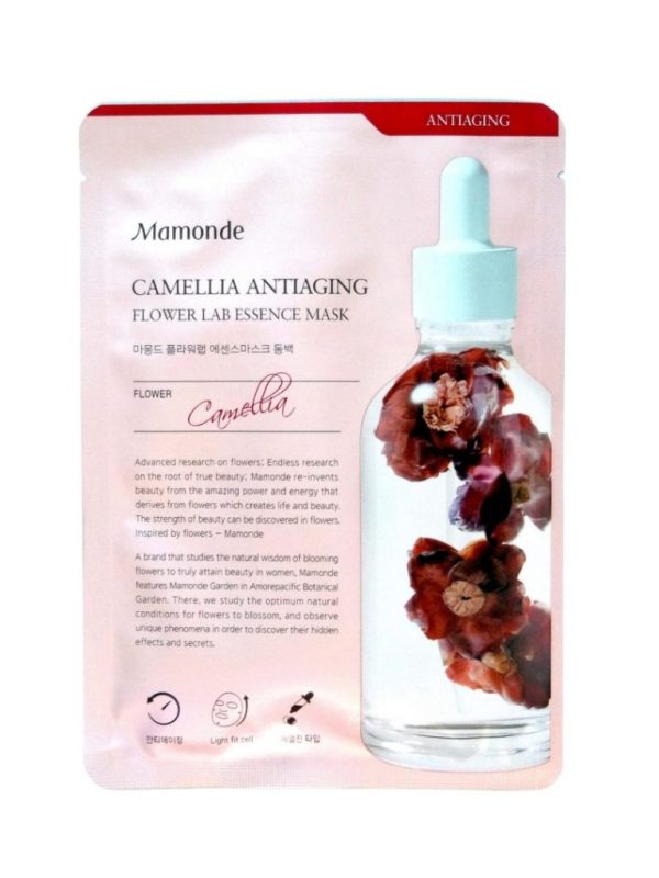 Makonde camelia anti-aging flower lab essence mask