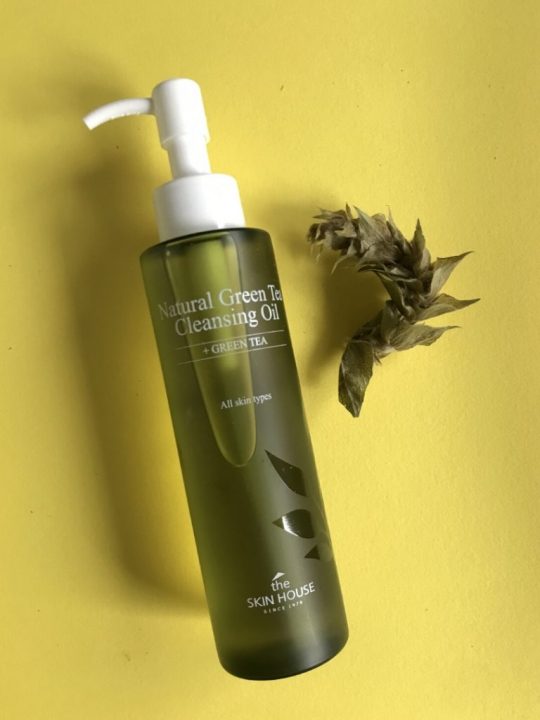 the skin house green tea cleansing oil 2