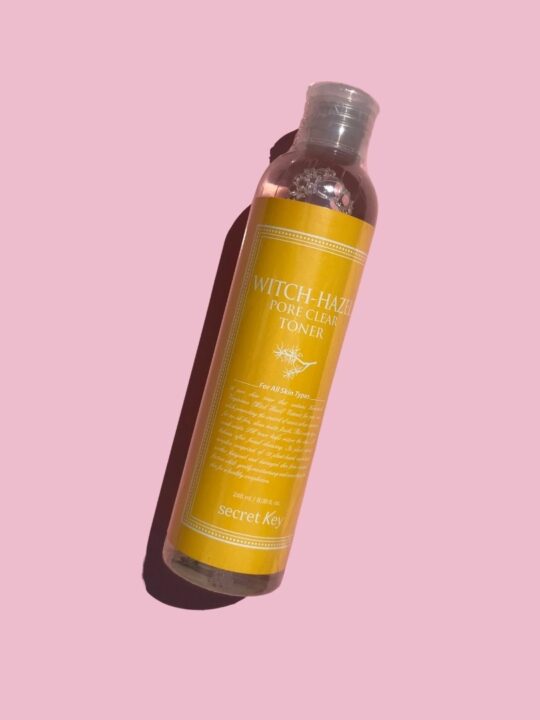 secretkey witch hazel pore clear toner