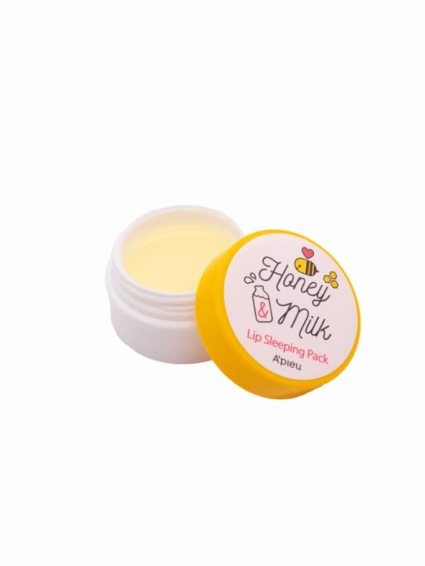 a'pieu honey &milk lip sleeping pack