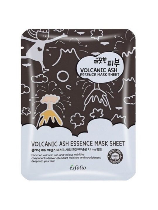 esfolio volcanic ash essence mask sheet