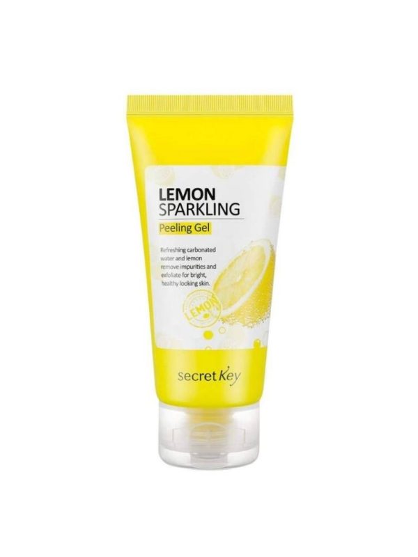 secretkey lemon sparkling peeling gel