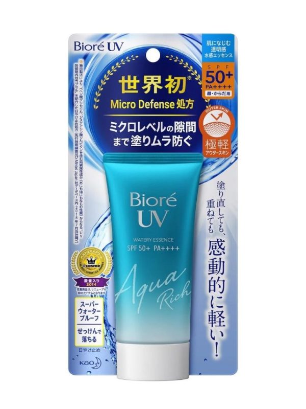 biore UV Aqua Rich Watery Essence Sunscreen SPF50+ PA++++ 50gr (2)