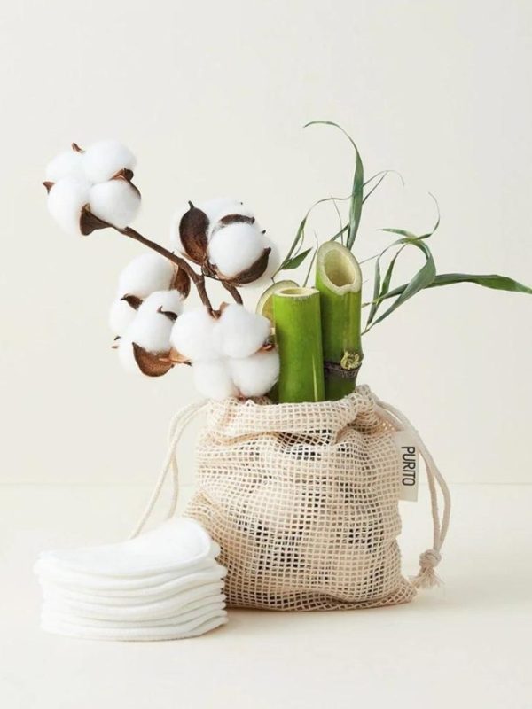 PURITO Inner Green Reusable Cotton Rounds Set