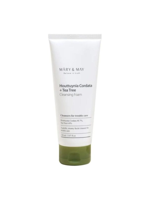 Mary & May Houttuynia Cordata + Tea Tree Cleansing Foam 150ml