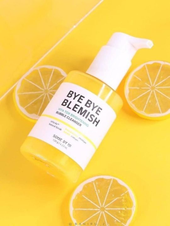 some by mi Bye Bye Blemish Vita Tox Brightening Bubble Cleanser