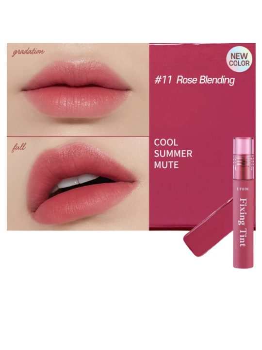 etude house fixing tint rose blending