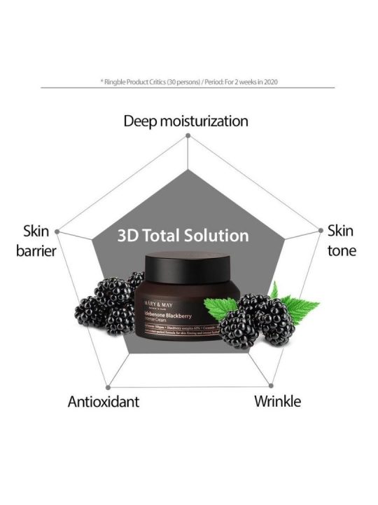 Mary & May Idebenone Blackberry intense cream
