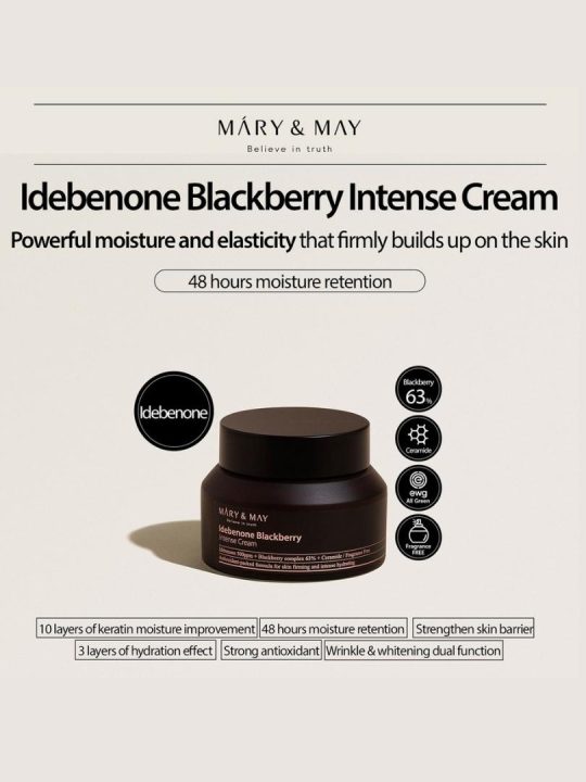 Mary & May Idebenone Blackberry intense cream