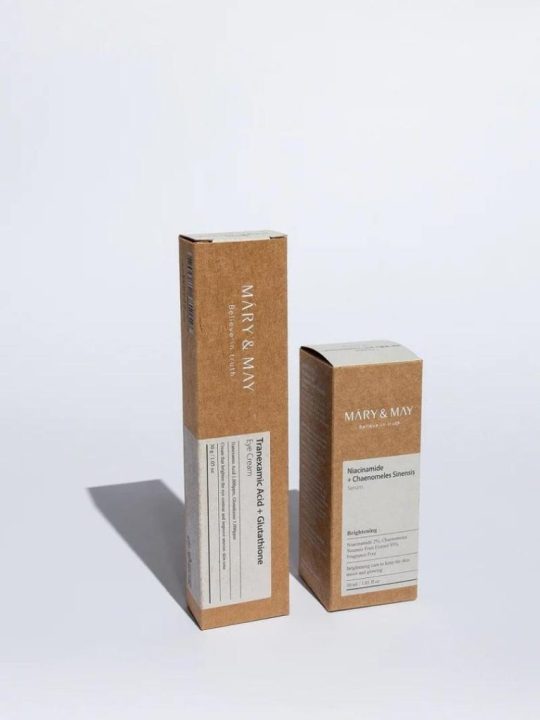 Be Bright Gift set (Niacinamide + Chaenomeles Sinensis Serum 30ml+Tranexamic Acid+ Glutathion Eye Cream 30ml)