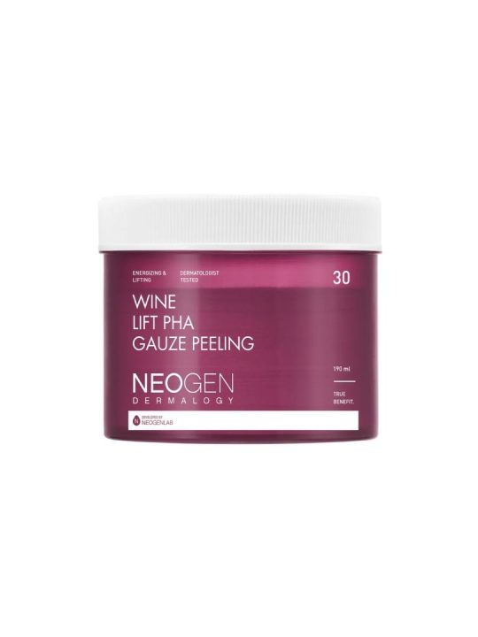 NEOGEN Dermalogy Wine Lift PHA Gauze Peeling 190ml (30 Pads)
