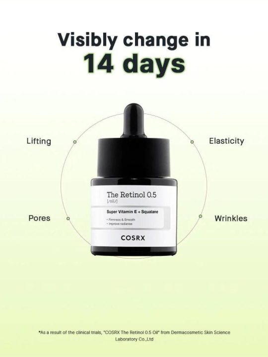 cosrx The Retinol 0.5 Oil
